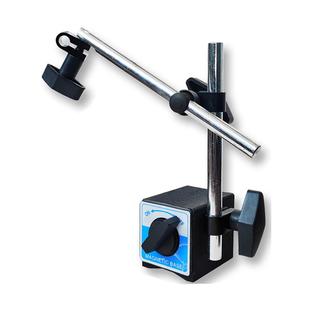 百分表磁座磁性万向磁力表座磁铁底座配件双杆仪表CZ-6A固定支架