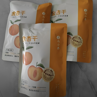 马小养无核金杏干肉厚无核口感软糯酸甜无蔗糖营养100g独立包装
