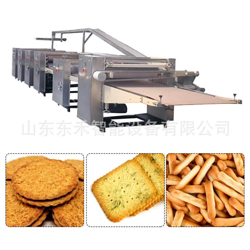 半自动饼干棒生产机器生产线菜园小饼成型机