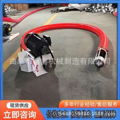 农用软管吸粮机 自动装车抽粮机 麦子倒换上料机价格