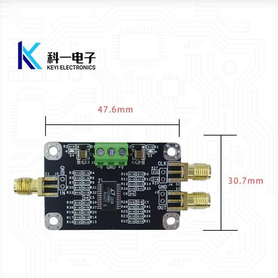 LTC1068模块 程q控滤波器 八阶开关电容巴特沃斯带通滤波器模块