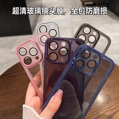 宇桐适用于OPPOK15Pro+魅眼护镜K13Turbo手机壳OPPOA97自带镜头膜A72全包防摔A58透明软保护K11