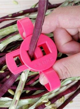 菜豆切碎机家用手动多功能菜豆切碎机