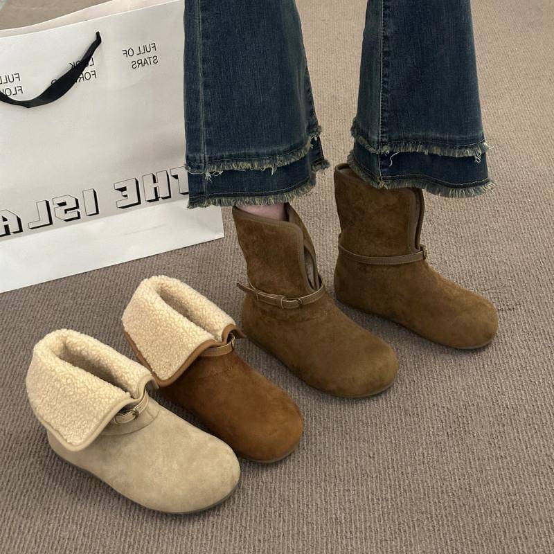 好货春秋鞋子男鞋全黑一脚蹬上班通勤鞋冬天加绒板鞋轻便保暖棉鞋