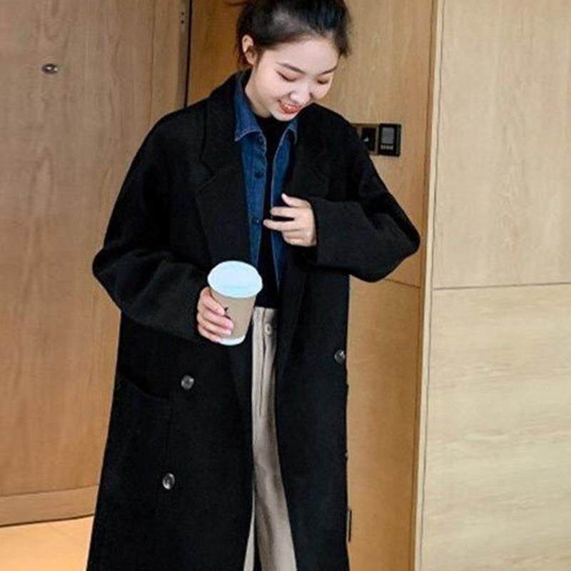 好货蓝色牛仔衬衫女春秋洋气减龄休闲长袖衬衣复古设计感天丝叠穿