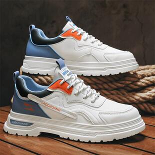 新品2026新款春季男鞋潮流休闲运动鞋低帮工装马丁靴防滑耐磨劳保