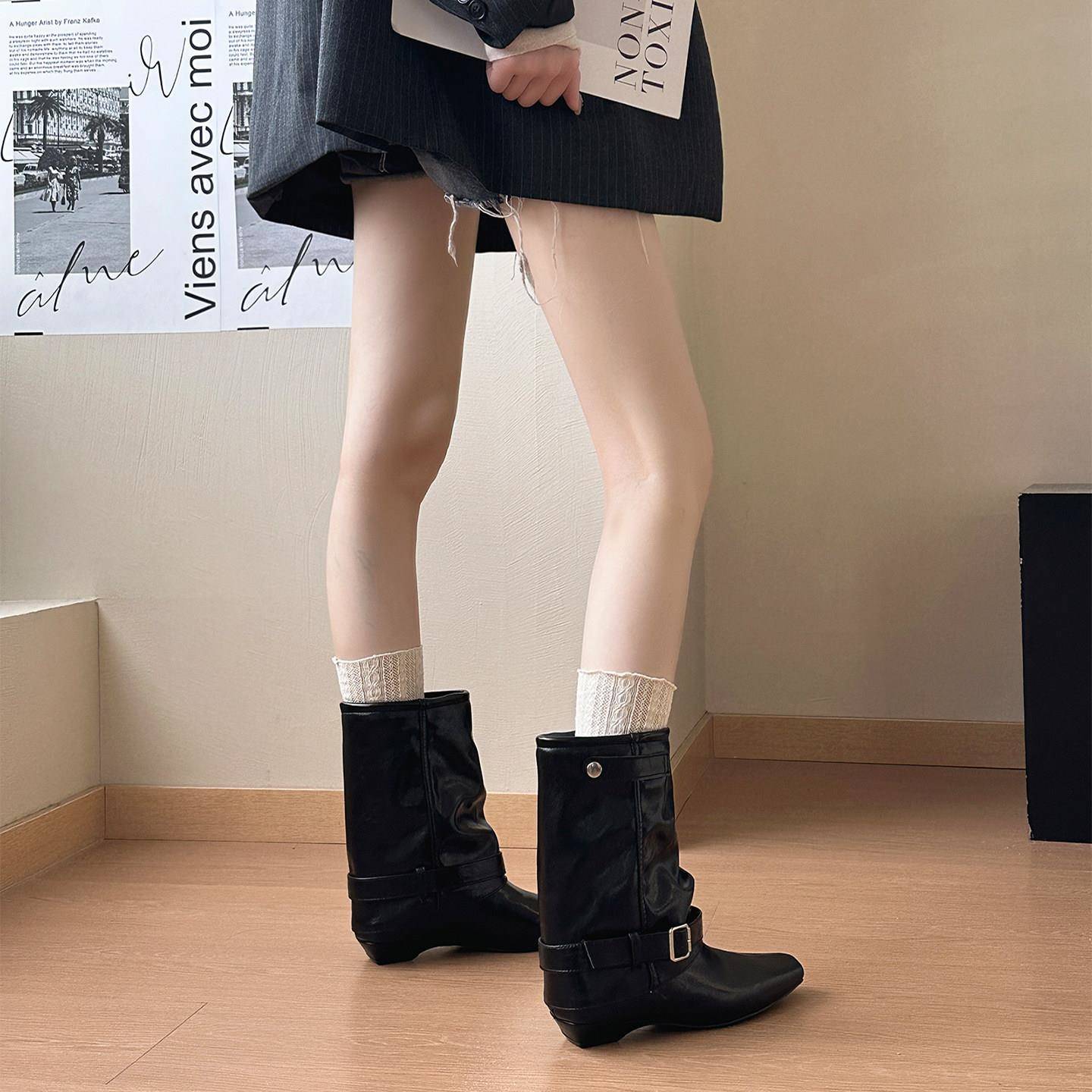 好货厚底包头毛毛拖鞋女外穿2026年秋冬新款皮毛一体雪地棉鞋加绒