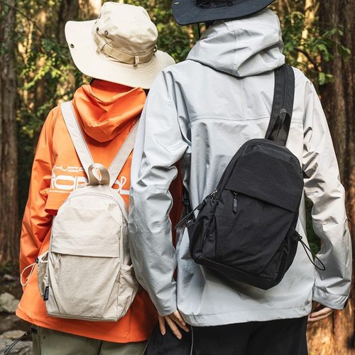 多功能两用胸包男女小型双肩包