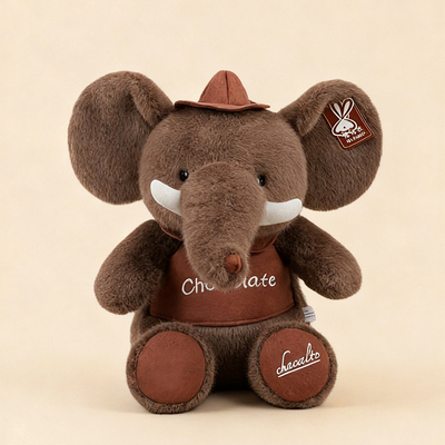 美拉德可爱大象毛绒玩具PP棉填充卡通玩偶公仔布艺礼品现货礼物