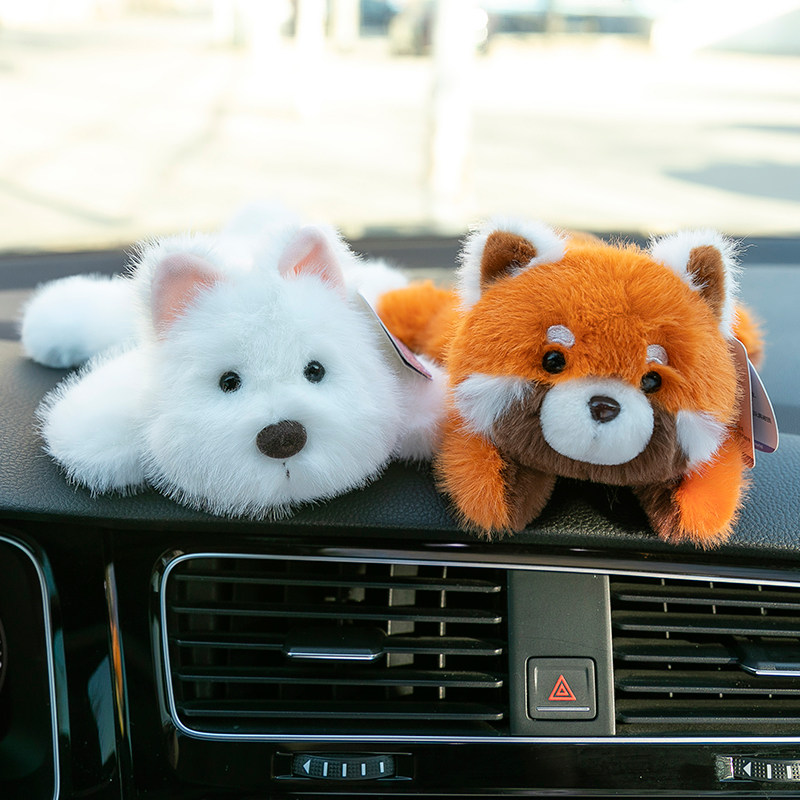 可爱趴款小浣熊公仔西高地小狗玩偶毛绒玩具儿童生日礼物汽车摆件,玩具/童车/益智/积木/模型,毛绒/玩偶/公仔/布艺类玩具,淘宝优惠券,粉丝福利购,淘宝优惠卷