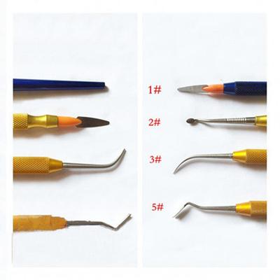 蜡型雕刻刀 自产石膏模型雕刻刀 技工蜡刀模型修整刀雕刻套装
