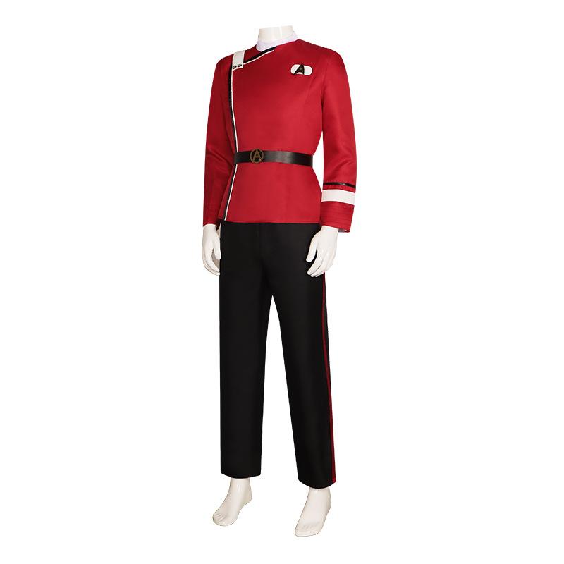 星际迷航o服柯克舰长制服热门影视星际旅行舞台表演服