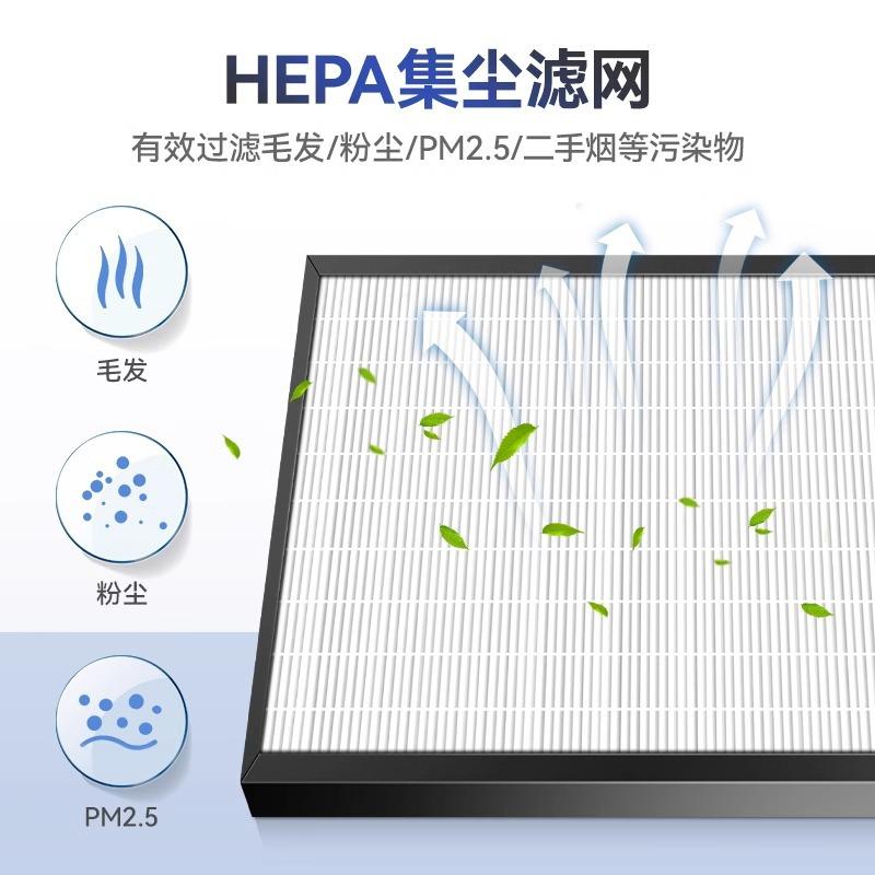 空气净化器过滤网通用新风系统hepa活性炭滤棉净化机高效