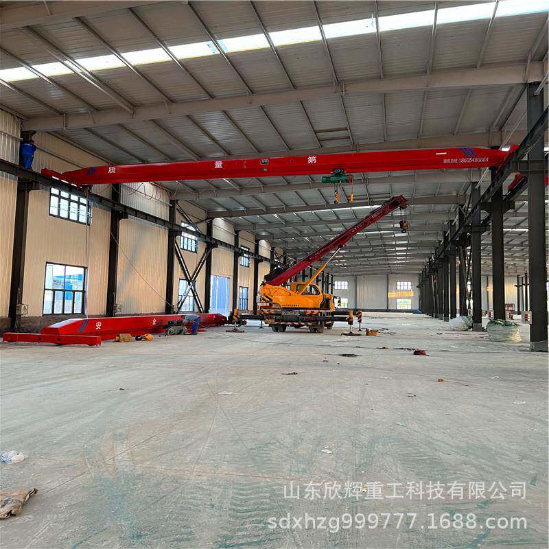 单梁桥式起重机车间用单梁行车天吊3t5t10t16t20t欧式起重机