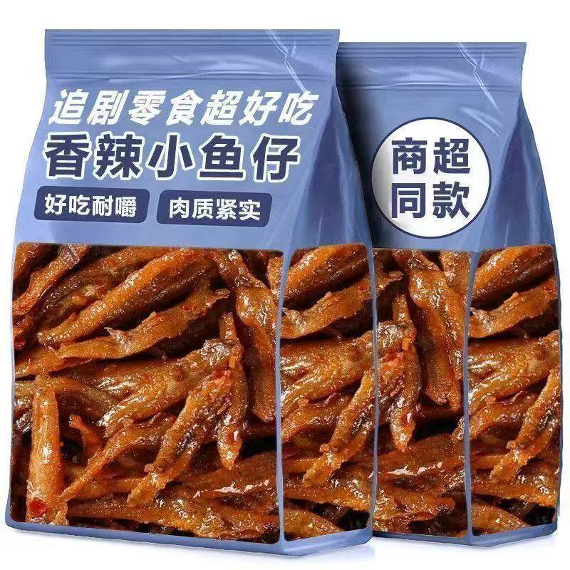 劲辣深海小鱼仔香辣毛毛鱼湖南特产鱼干办公宿舍好吃网红休闲零食