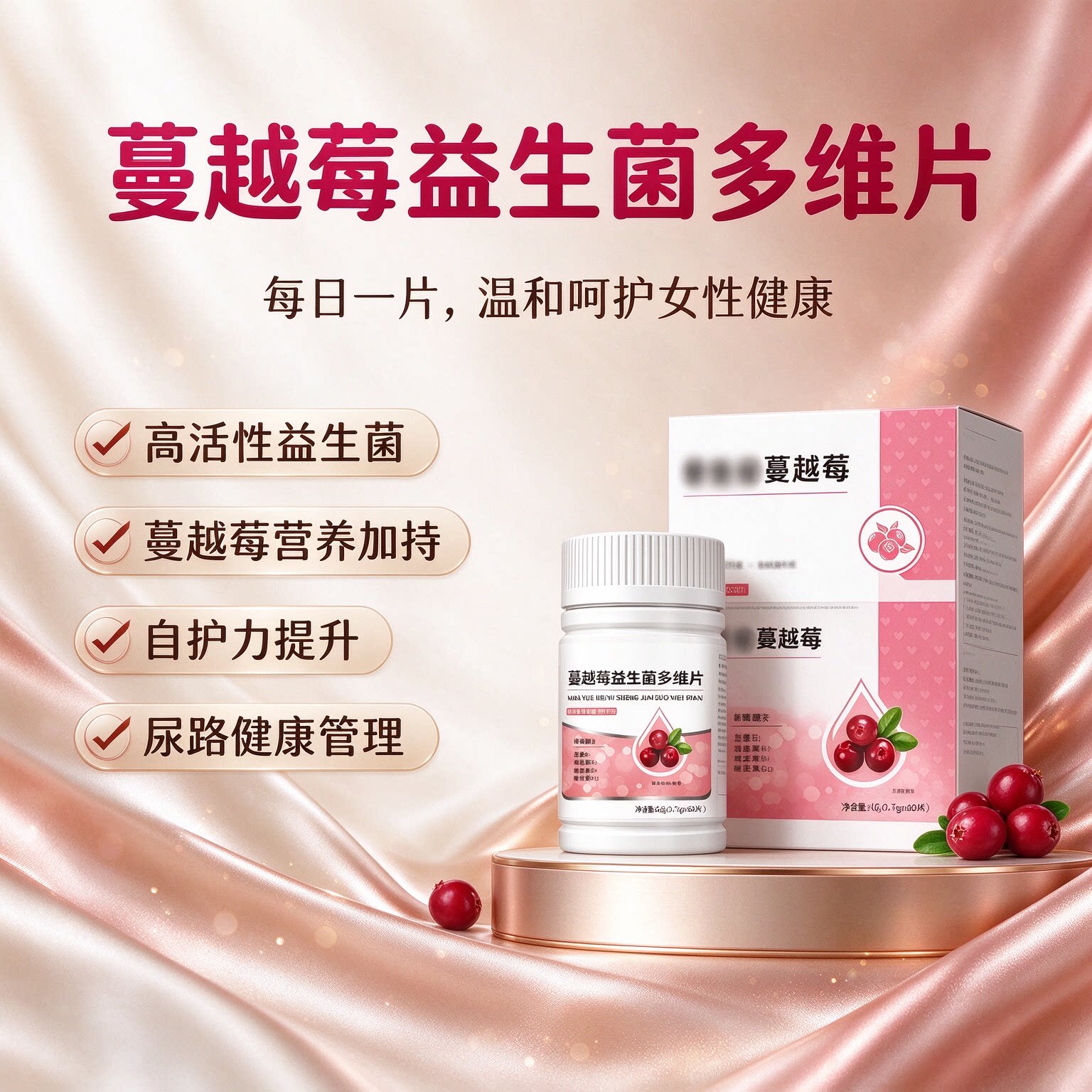 食生纪蔓越莓益生菌护前列腺