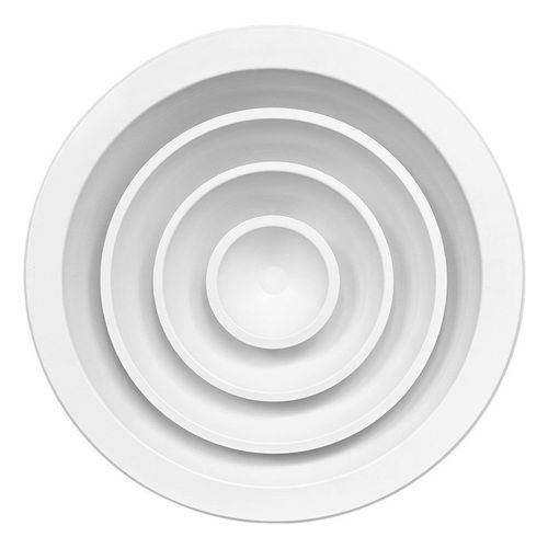 铝合金圆形散流器风口厂家中央空调出风口可调节新风系统环形喷口