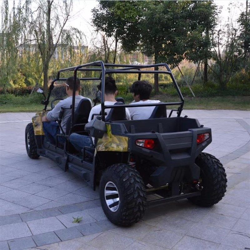农夫车四座200全地行沙滩越野四轮摩托车场地用汽油卡丁车成人UTV