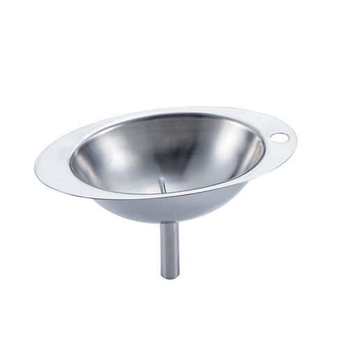 【优质厨房配件】金属长颈漏斗 304不锈钢油漏 家用简易 多规格