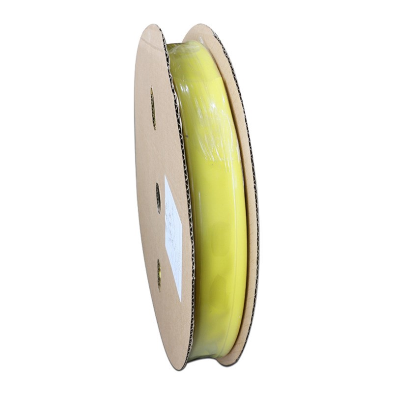热缩管黄色阻燃绝缘套管电工8mm/16mm-30mm加厚保护电线收缩