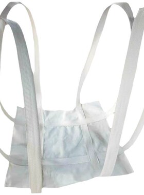 厂家白色污泥吨包加厚耐磨集装袋聚丙烯吨包袋井字太空四吊袋