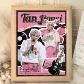 檀健次明星周边拼图创意相框摆件装 饰桌面摆台送朋友闺蜜生日礼物