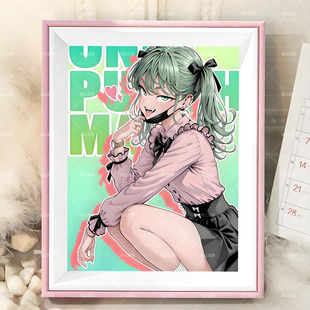 一拳超人动漫周边战栗的龙卷多服装二次元相框摆台画框送朋友礼物