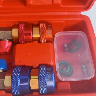 R12345YF气门芯扳手汽车空调维修免放氟拆卸雪种免放冷媒工具