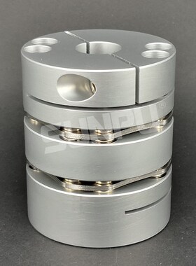 三普SJFC65W丝杆导轨模组滑台伺服步进电机精密膜片联轴器CPSWC65