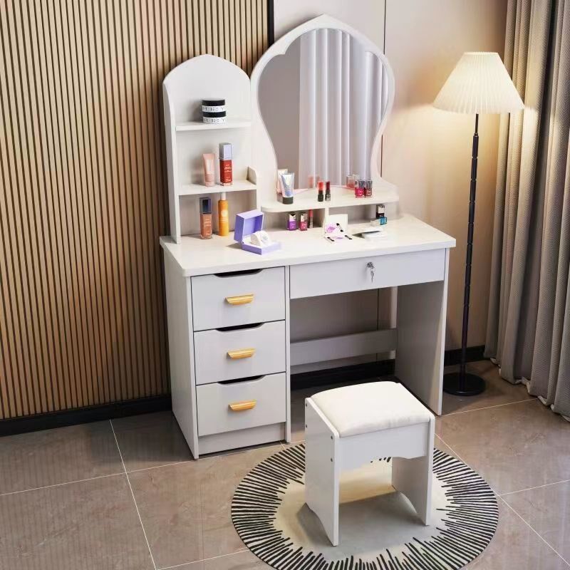 网红梳妆台卧室迷你小户型卧室简约化妆桌经济型多功能化妆台直销