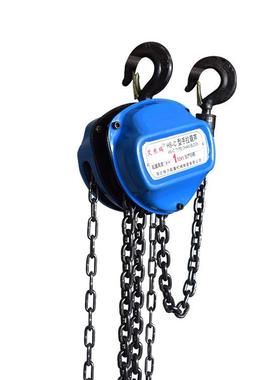 手拉葫芦三角起重葫芦1T6M手动环链工业吊葫芦HS-C型倒链手动葫芦