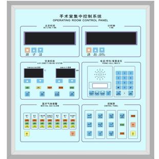 医院手术室情报面板带书写台晶屏不锈钢情报箱手术室集中控制系统
