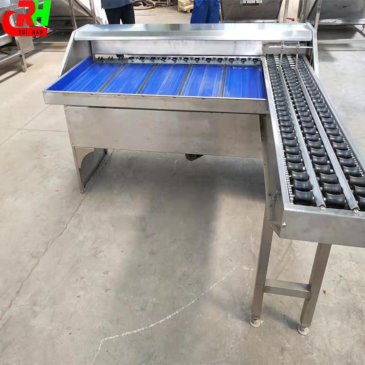 蛋品分选设备蛋品分级机0破损率蛋品挑选设备鸭蛋分大小的设备