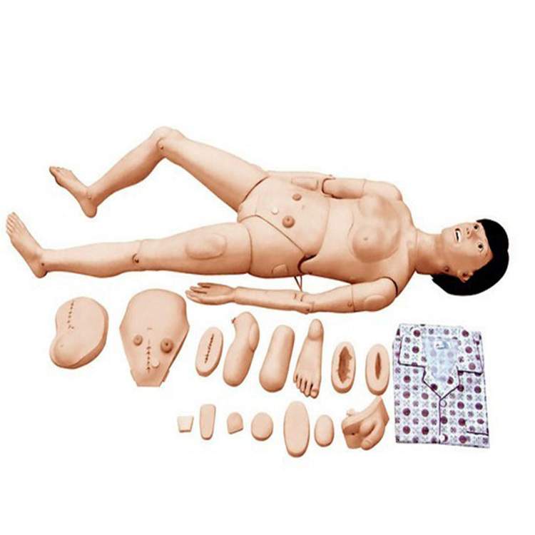 供应高级全功能护理训练模拟人(女性)模型人体多功能