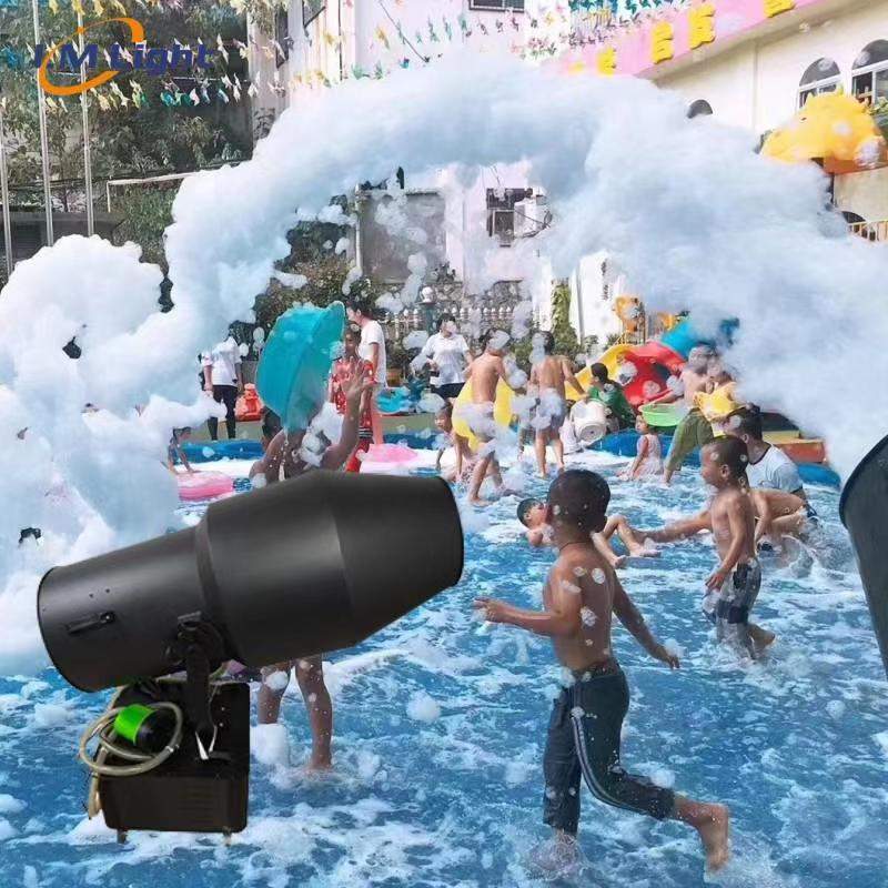 3000W舞台喷射泡沫机幼儿园水上乐园泡泡设备户外摇头大型泡沫机