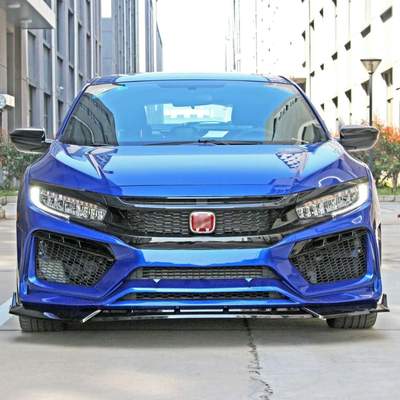 适用于16-21款十代思域RS款赛道大包围FC450前铲尾翼后唇侧裙顶翼