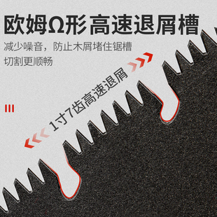 手锯家用锯子小型手持锯树神器手工据木头神器木工锯木锯工具剧子