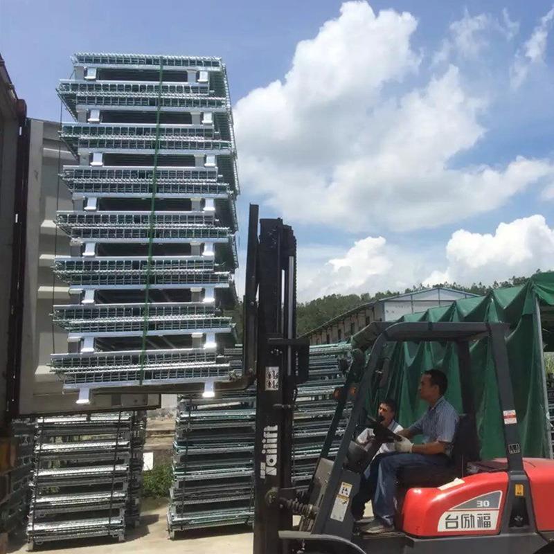 供应福建仓储笼源头厂家现货蝴蝶笼可折叠镀锌工艺防腐防锈丝网框