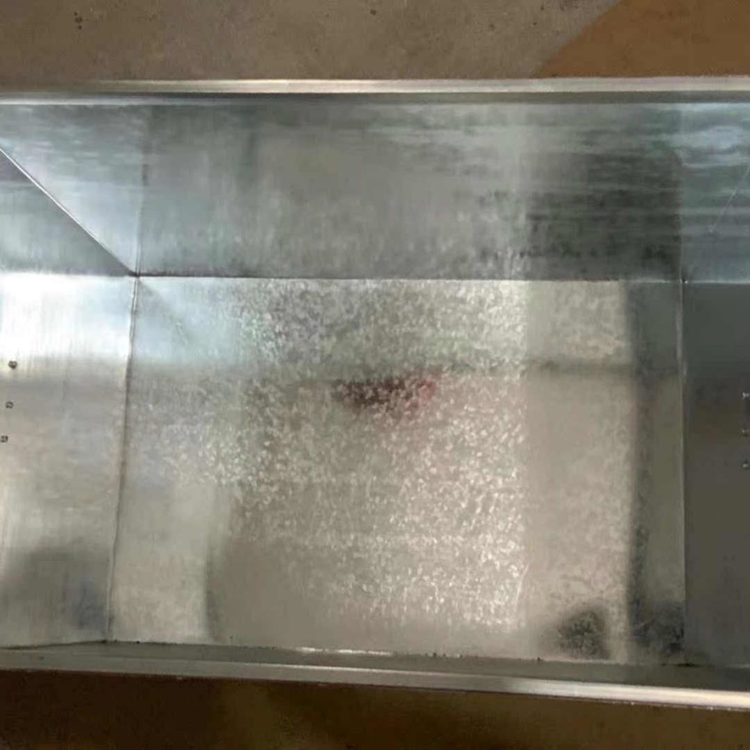 定制大号大码白铁皮箱子周转箱五金工具箱钱款票据文件柜储物收纳