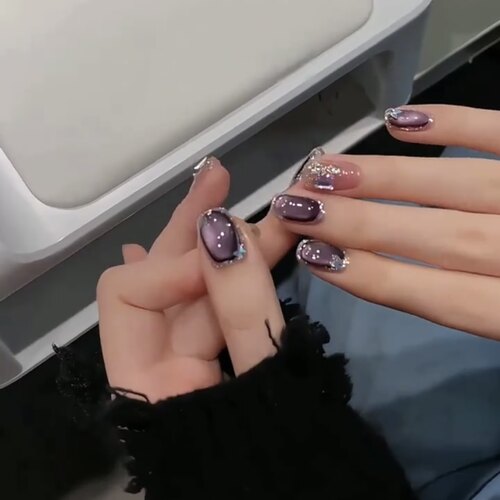 COLORHER穿戴甲重工镶钻显白