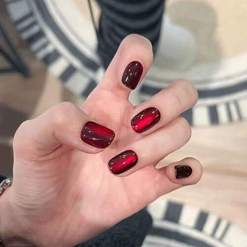 COLORHER猫眼短款穿戴甲显白