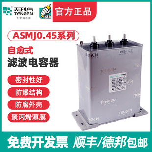 TENGEN天正ASMJ0.45自愈式滤波电容器450v无功补偿15/20/30kvar