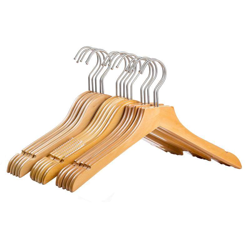 实木衣架服装店家用木头木制儿童防滑晾晒挂衣架衣服撑子裤架其他