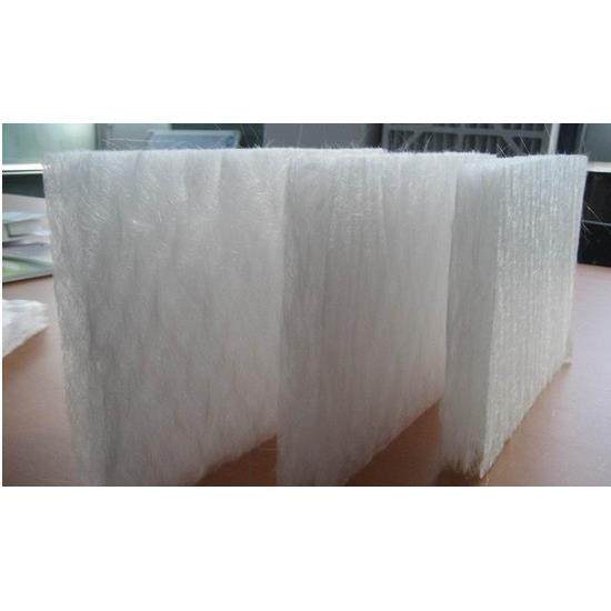 G4初效空气过滤白色耐高温350度阻燃过滤棉玻璃纤维毡合成纤维棉