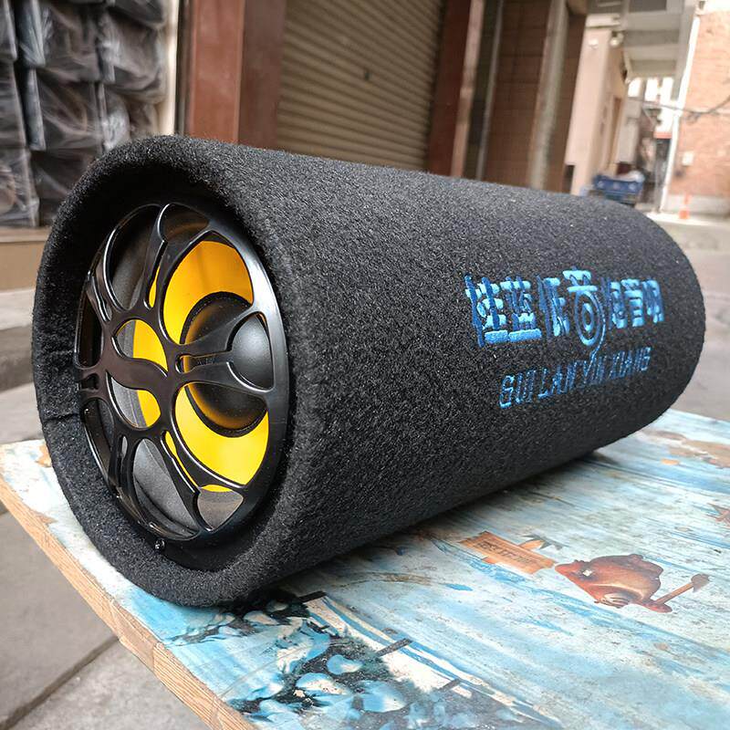 5寸6寸8寸10寸圆形被动低音炮 汽车货车改装音响大功率车载接线盒