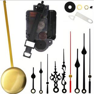 12888太阳机芯带摇摆器石英钟表挂钟配件diy摇摆钟机配件