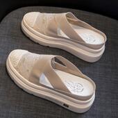 2025年厚底透气网面渔夫嚡夏外穿半拖嚡 即视感 Bella Monroe