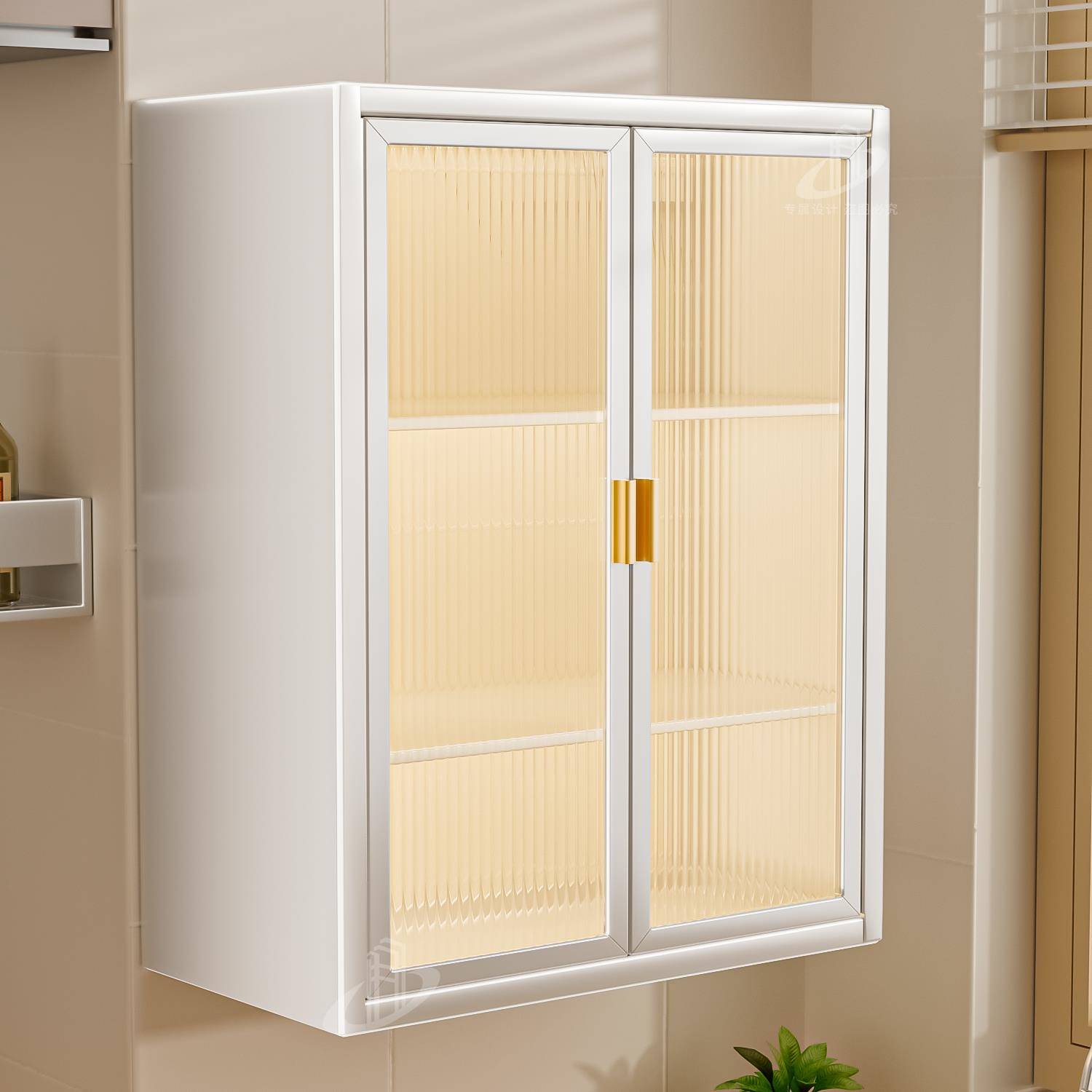 厨房壁挂多功能调料品盒置物架墙上免打孔挂壁式调味料瓶罐收纳柜