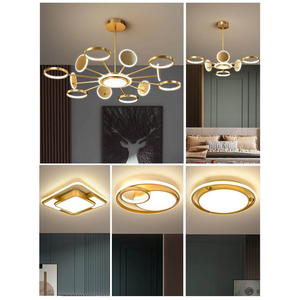 北欧客厅灯吊灯创意轻奢现代简约餐厅卧室大厅家用吸顶灯大气灯具