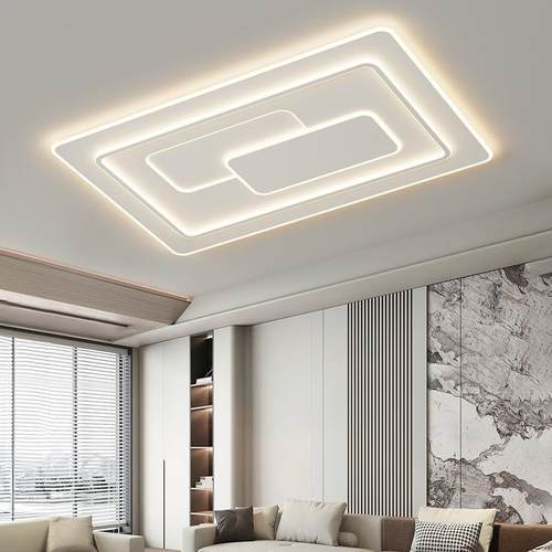 2024新款客厅灯全光谱护眼餐厅卧室吸顶灯现代简约大气家用LED灯